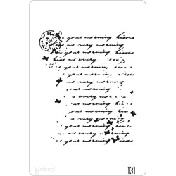 PLANTILLA 20X30CM 131 CARTA