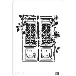 PLANTILLA 20X30CM 140 PUERTAS