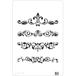 PLANTILLA 20X30CM 160 ARABESCOS