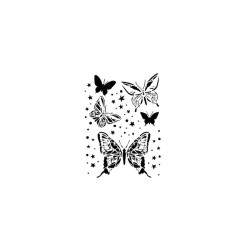 Stencil Mariposas 21x30cm de la marca Cadence