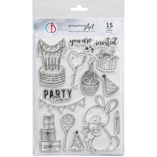 Clear Stamp Set 6"x8" It s...