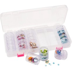 Caja De Almacenamiento + 28 Compartimentos