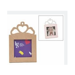 SET 2 MARCO CUADRADO PRINCESA 14X20,6X1,2CM MDF