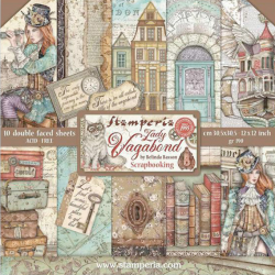 Scrapbooking Stamperia Lady Vagabond