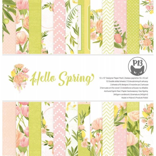 Paper pad  HELLO SPRING,...