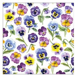 Servilleta 33cmx33cm-Pensamiento por todas partes