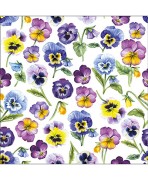 Servilleta 33cmx33cm-Pensamiento por todas partes