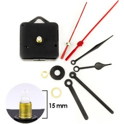 Máquina de reloj con juego de agujas, longitud 15 mm. Stafil