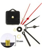 Máquina de reloj con juego de agujas, longitud 15 mm. Stafil