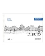 Bloc de Dibujo Campus University A3 Espiral 30 Hojas 160g. Liso