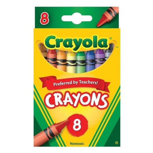 Ceras Crayola 8 unidades