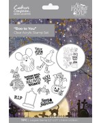Sellos transparentes Boo to You Halloween