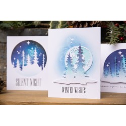 Troqueles Thinlits Die by Tim Holtz Forest Shadows-Sombras del bosque de Sizzix