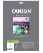 Papel fotográfico digital brillante para uso diario - Canson 15 hojas