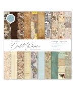 Essential Craft Papers 12x12 Inch Paper Pad Vintage Emporium