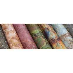 Essential Craft Papers 12x12 Inch Paper Metal Textures