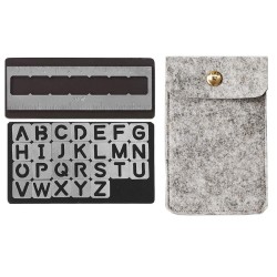 IMANES DE ALFABETO PARA JOURNAL STUDIO (30 UNIDADES)