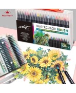 40 + 2 Rotuladores Punta Pincel Acuarelable Alex Bog Artist