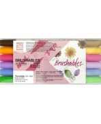 ZIG MEMORY SYSTEM BRUSHABLES 6 colores 12 tonos de Kuretake Flores