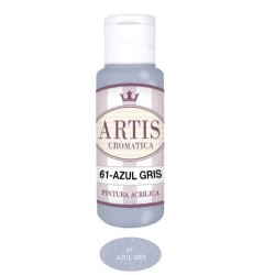 Pintura acrílica Artis color AZUL GRIS Nº 61 de Dayka.