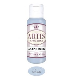 Pintura acrílica Artis color AZUL BEBÉ Nº 57 de Dayka.