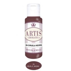 Pintura acrílica Artis color CIRUELA NEGRA Nº 56 de Dayka.