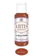 Pintura acrílica Artis color ROJO OTOÑO Nº 31 de Dayka.