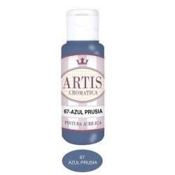 Pintura acrílica Artis color AZUL PRUSIA Nº 67 de Dayka.