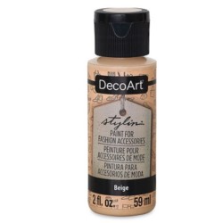 Pintura para cuero Decoart Stylin- color a elegir 59ml