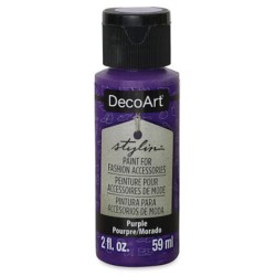 Pintura para cuero Decoart Stylin- color a elegir 59ml