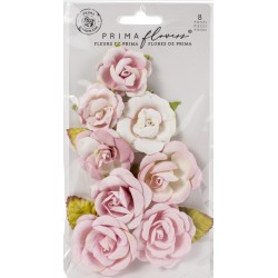 Flores de papel de papel Sueños rosas/Amor mágico Prima Marketing