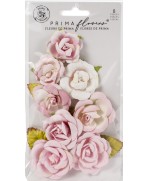 Flores de papel de papel Sueños rosas/Amor mágico Prima Marketing