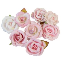 Flores de papel de papel Sueños rosas/Amor mágico Prima Marketing