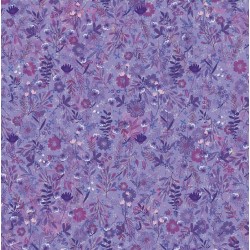 Bloc de 36 papeles perlados Ditsy Floral de 12x 12
