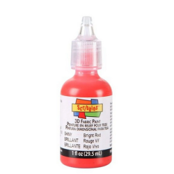Pintura Textil 3D Brillante 29,5ml Scribbles-Elegir color