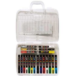 MALETA UNI POSCA 20P SURT