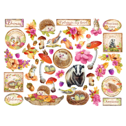 Woodland Die Cuts Stamperia