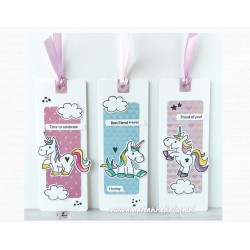 Marianne Design -Eline's Sellos transparentes y troqueles animales Unicornios