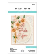 Spellbinders Troqueles grabados por Becca Feeken-Flores de cerezo