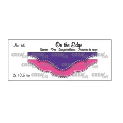 Crealies - On the Edge- Troqueles de corte con doble costura.