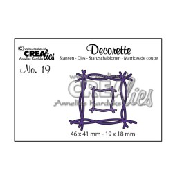 Crealies - Decorette plantilla de corte no.19 Twigs