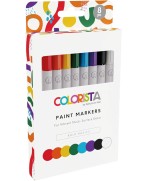 Colorista Paint Marker Bold Basics (8pcs) Rotulador de pintura acrílica a base de agua