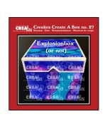 Crealies -Crea una caja de explosión (o no) pequeña nº27