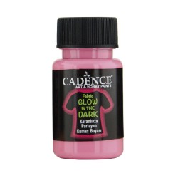 Glow In The Dark TELA rosado Cadence