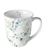 Taza 0,4 L Eucalipto Porcelana fina