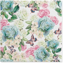 Servilleta 33cmx33cm Powder Garden