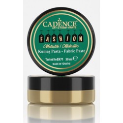 Pasta Textil FASHION METALLIC -Oro antiguo 50ml