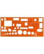 PLANTILLA  Muebles. Escala 1:50. Dormitorio