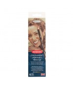 Caja metal 6 lápices Coloursoft Derwent retrato