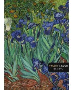 Pictura Van Gogh Iris -Cuaderno A5 medidad15x21cm con 48 Paginas con Lineas